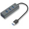 i-tec Metal U3HUBMETAL403 hub di interfaccia USB 3.2 Gen U3HUBMETAL403