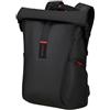 Samsonite Paradiver Light - Zaino per Laptop Espandibile con Chiusura Arrotolabile 17,3 Pollici, 49 cm, 25/35 L, Nero (Black)