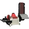 BUCKTOOL Levigatrice a nastro da 500 W, 100 x 914 mm e 200 mm, levigatrice | Velocità del nastro di 9,2 m/s e 2980 giri/min, azionamento diretto per pezzi larghi, levigatura di superfici