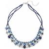 FULU AUTUMN Collana di perle Bohemian girocollo multistrato per donna gioielli fantasia Statement con pietre naturali e cristalli regalo per la festa della mamma