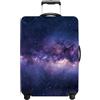 PEARLOVE Custodia per Valigia, Protezione per Valigia, Custodia da Viaggio per valigie da 20 a 34 pollici, Accessori da Viaggio Elastici e Lavabile in Spandex, 130 cm, XL(fits 32-34Inch suitcase