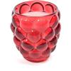 MERCURY CANDELA IN BICCHIERE BUBBLE ROSSO 59928
