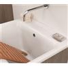 Colavene - LARGE lavabo per lavatoio in ceramica con foro - 60*50