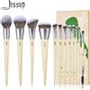 Jessup Pennelli per trucco Set Fondotinta sintetico premium in polvere Correttore angolato Miscelazione Ombretto Duo Pennello per sopracciglia Trucco T327