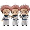 Bandai Figura anime Jujutsu Kaisen da 10 cm # 1834 Ryomen Sukuna Action Figures Satoru Gojo Itadori Yuji Figurine Collection Modello Giocattoli per bambole