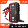 UTRAI 2000A Jump Starter Power Bank caricabatterie portatile dispositivo di avviamento per 8.0L/6.0L avviatore di emergenza per batteria per auto