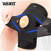 AOLIKES Ginocchiere Supporto con Stabilizzatori Laterali per Uomini e Donne Strappo Meniscal Dolore al Ginocchio ACL MCL Artrite Lesioni Recupero