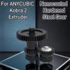 BEGRINT Ingranaggio per Anycubic Kobra 2/Pro/Max/Plus/Neo Kit ingranaggi testa di estrusione integrata in acciaio per stampo Nanocoated per ingranaggio estrusore Kobra 2