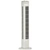 Ventilatore a torre PLUSHOME 45W, 79 cm, 3 velocità, bianco