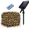 MALITAI Stringa solare per esterni Fata Luce 100M 1000 LED Ghirlanda impermeabile Grande pannello solare Lampada a ricarica rapida Decorazioni natalizie per il giardino -JY
