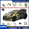 FMS Xts-F10 Aggiornamento in metallo Accessori op Braccio servo Sospensione ingranaggi Cambio differenziale anteriore e posteriore C-Seat Osso di cane