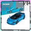 HOT WHEELS Mini Gt Modello di Auto 1/64 McLaren 750S Convertibile Spider Modello di Auto Simulazione Ornamento Display Modelli di Auto Collezione Personalizzata Regalo