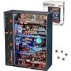 Robotime Rokr The Last City Futuristic Marble Run Parallel World Building Toy Set 130 pezzi Rompicapo Hobby fai da te per uomini Ragazzi