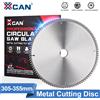 XCAN Lama per sega da taglio in alluminio 115 165 185 190 235 255 260 305 355mm Disco da taglio per metalli Lama per sega circolare per taglio AL, rame