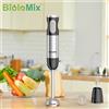 Biolomix Frullatore manuale ad immersione BioloMix 3 in 1, 1000 W, con lama in acciaio inossidabile 304 per frullati, purea, alimenti per bambini, lavorazione degli alimenti