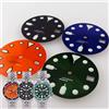 tandorio Quadrante arancione Sunburst da 29 mm per corona NH35 NH36 Movt a 3,8 pennarelli luminosi per SKX Watch Mod