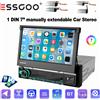 ESSGOO 1 DIN 7 "manualmente allungabile Wireless Carplay Android auto Car Stereo GPS NAV WIFI Bluetooth SWC RDS FM Specchio collegamento AUX