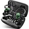 Btootos Auricolari wireless I22, cuffie Bluetooth 5.3 con microfono incorporato, riproduzione 50 ore Cuffie con ganci per l'orecchio da corsa impermeabili IP7.