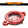 NICECNC Trasparente Tappo di Copertura del Filtro Olio Motore Per Honda CRF250R CRF450R CRF450X CRF250RX CRF450RX 2019-2025 CRF450L 2019-2020
