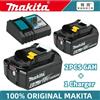 Makita Batteria Makita originale al 100%, batteria ricaricabile da 18 V 6,0 Ah, sostituisce Makita BL1830BL1840BL1850BL1860B, batteria per elettroutensili