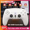 Turpow Gamepad Wireless per Playstation 5 con Turbo, Dual Sense, Vibrazione, Grilletti Adattivi, Microfono Esterno, Controller per Console PS5