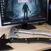 Bandai Leon·Scott·Kennedy RE9 Requiem Accessori Cosplay Ascia Tattica di Leon, Replica Precisa del Gioco in Materiale PVC Stampata in 3D