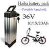 Makita Nuova Batteria HaiBa 36V 15Ah agli Ioni di Litio 2026, Pacco Batteria ad Alta Capacità 10/15/20Ah a Lunga Durata per Biciclette Elettriche con Caricabatterie