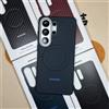 SAMSUNG Cover rigida in PC con texture in fibra di carbonio Kevlar magnetica per custodia MagSafe per Samsung Galaxy S26 S25 Ultra con ricarica wireless