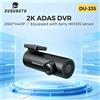 DUDUAUTO Videoregistratore per Auto con Sensore Sony LMx335 360 ° Accessori per Riprese Rotazionali, Dash Cam Universale 2K ADAS DVR con Assistenza alla Guida 2560*1440P
