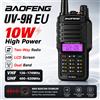 Baofeng UV-9R EU IP45 Walkie Talkie Marino Impermeabile, Radio a Lungo Raggio Dual Band VHF UHF per Pesca, Nautica e Avventure all'Aperto