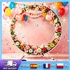 zollor Supporto per Arco di Palloncini Circolare Oversize, Struttura Decorativa in Acciaio Resistente, Accessorio Versatile per Allestimenti di Feste e Decorazioni da Giardino