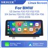 MEKEDE Autoradio MEKEDE con sistema Linux per BMW Serie 1 2 3 4 F20 F21 F22 F30 F31 F32 F33 F34 F36, AirPlay, Autolink, CarPlay, Android Auto, Navigazione GPS, Lettore Multimediale, BT, SWC, Schermo