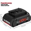 Ddadache Batteria di ricambio BOSCH Professional 18V 21700 6.0Ah ProCORE Li-ion per BAT609 BAT618 con BMS