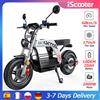 iScooter Scooter Elettrico da 17 Pollici, Motore Potente da 2000W, Moto Elettrica 60km/h con TCS, Scooter Fuoristrada, Batteria da 20Ah, Autonomia 90-100km, E-Moto per Adulti con NFC