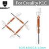 BEGRINT Ugello in Acciaio Temprato per Creality K1 K1C K1 Max Ender 3 V3 Plus, Opzioni Multiple 0.2-0.8mm, Stampa Fluida e Veloce per K1C