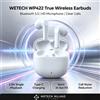 NONE WETECH WP422 Auricolari True Wireless Bluetooth 5.3, 2.5 ore di riproduzione singola, microfono HD, ricarica Type-C, semi-in-ear, auricolari Bluetooth portatili per lo sport.