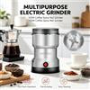 NONE Macinino Elettrico 150W in Acciaio Inox con 4 Lame Multifunzione per Caffè, Spezie, Noci, Cereali, Utensile da Cucina per Uso Domestico