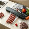 NONE Sigillatrice Sottovuoto Automatica da 90W con Modalità Secca e Umida, Sigillatrice Compatta per Carne e Verdure, Conservazione Alimenti per Cucina Domestica