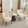 Garvee Sistema di seduta Garvee a basso profilo con supporto posturale multiasse: Poltrona lounge confortevole senza braccioli in stile Mid-Century, con struttura esterna universale, ideale come complemento