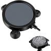JDCMEI Diffusore di Ossigeno per Acquario, Pietra d'Aria per Laghetti, Gorgogliatore per Acquari, Aquarium Pietra d'Aria Disc, Tubo Flessibile da 4 mm / 8 mm Collegabile, per Laghetti Acquari Acquari