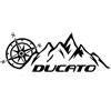 Vinylify Adesivi Vinile Impermeabili Fiat Ducato Camper Montagna Bussola