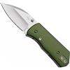 Böker Coltello da tasca sportivo EDC alluminio verde | Böker Plus Lefti