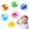 Comfytemp 6 Pezzi Borsa del Ghiaccio per Bambini, Impacchi Caldi e Freddi | con Stampe a Dinosauro, Ghiaccio Gel Riutilizzabile per Bambini, per Sollievo dal Dolore, Punture di Insetti