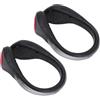 OHPHCALL 2 Pezzi Luce LED per Scarpe Clip, 2 modalità, Nero | Pvc, Abs e Silicone, per Evening Stroll e Night Running, Fissaggio Saldo Antiscivolo Colore Casuale