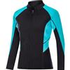 Ronyme Muta Donna Wetsuit Donna Performance con Maniche Lunghe Materiale Leggero Comfort Elevato Asciugatura Rapida Adatta per Nuoto Sport Eventi Multiattività, S