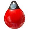 AsrMyjcx Strumento Gonfiabile Acqua con Forma Lacrima per Appendere per Esercizi Riflessi Precisione Casa, Rosso, size to 6