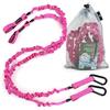 Gradient Fitness 2 Pezzi Guinzaglio per Pagaia per Kayak, Cinghia per Pagaia Estensibile da 5-8 Piedi con Moschettone Guinzaglio Sicuro Corda per Cordino per SUP Kayak Canoa Pagaia Canna da Pesca