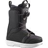 Salomon Scarpone Snowboard Donna 37 Black White Gold Nero