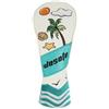 Baoblaze Copri Testa Mazza da Golf Copritesta Copertura Custodia Protezione con Stile Tropici E Onde Stratificate Finitura Ricamata Adatto a Campo Pratica Gare Allenamento Regalo Club House, style to 1