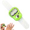 Generico Contatore delle dita - contatore clicker | Contatori jaap | Contatori di anelli | Dispositivo elettronico con display digitale | Numero portatile Dispositivo clicker per golf, utensile per impronte re